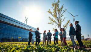 Unternehmen für erneuerbare Energien