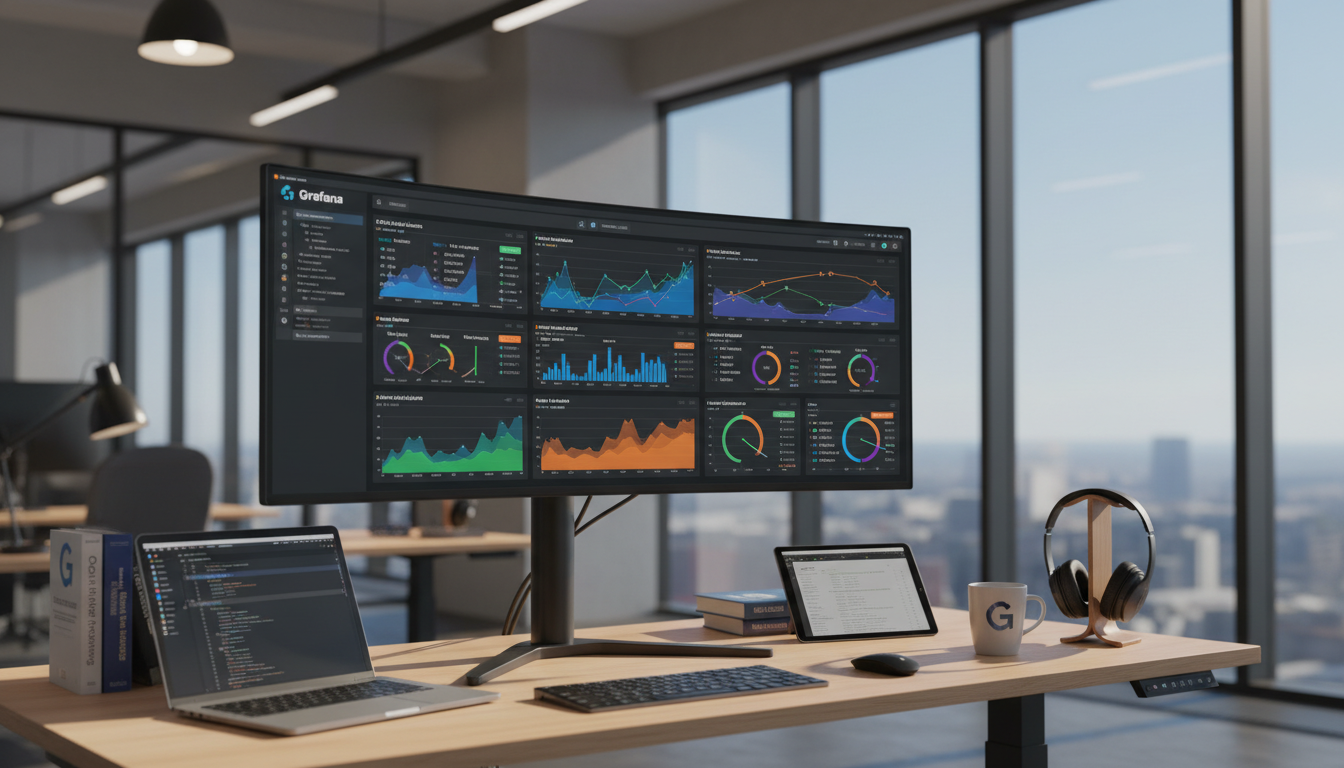 grafana monitoring einrichten
