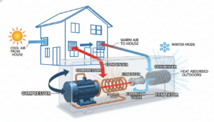 wärmepumpe funktionsweise einfach erklärt